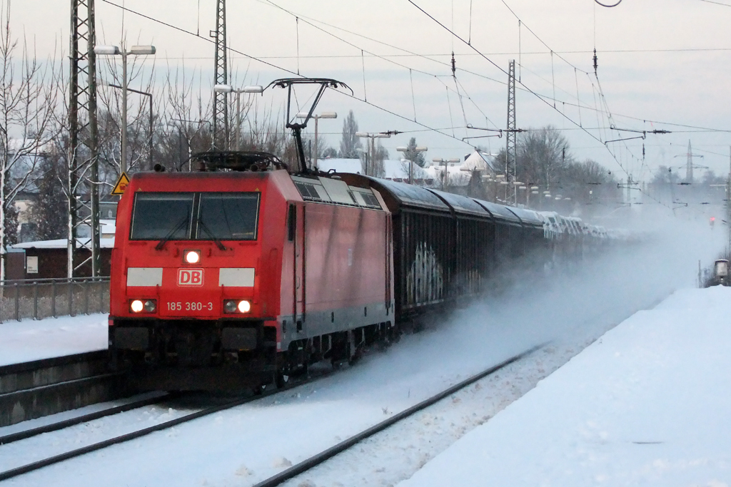 185 380-3 in Recklinghausen 12.12.2012