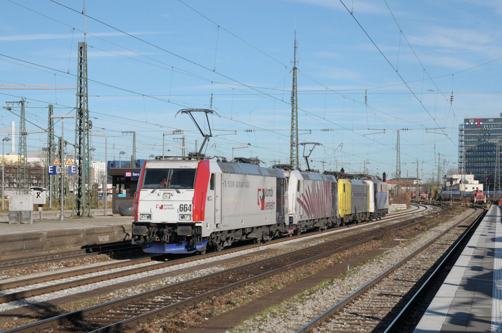 185 664 & 666 & ES64 F4-004 & 139 177 am 14.11.10 an Mnchen Ost