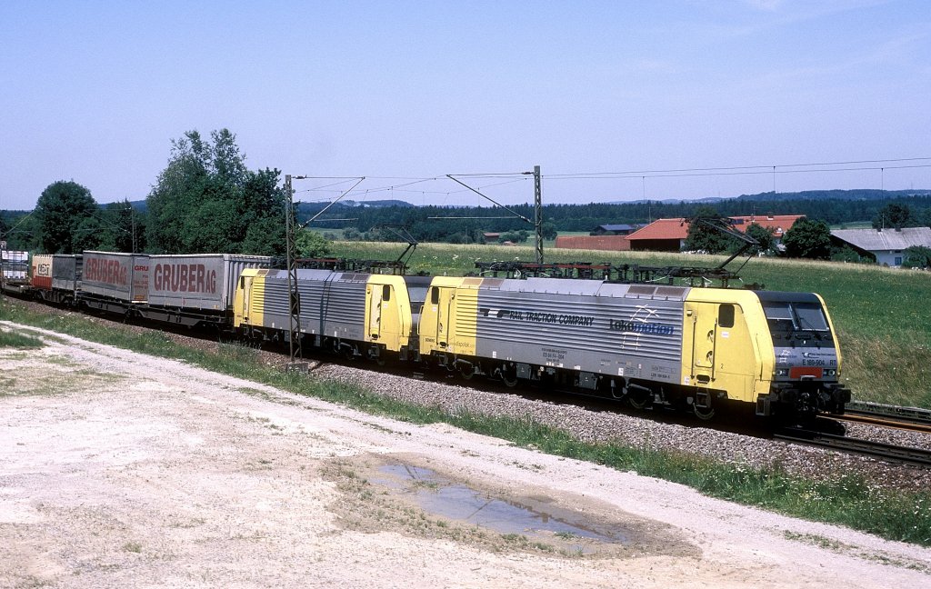   189 904+ 189 918  bei Ostermnchen  10.07.10