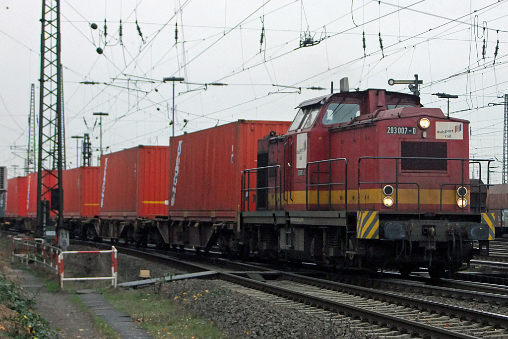 203 007-8 in Oberhausen-West 11.11.2010