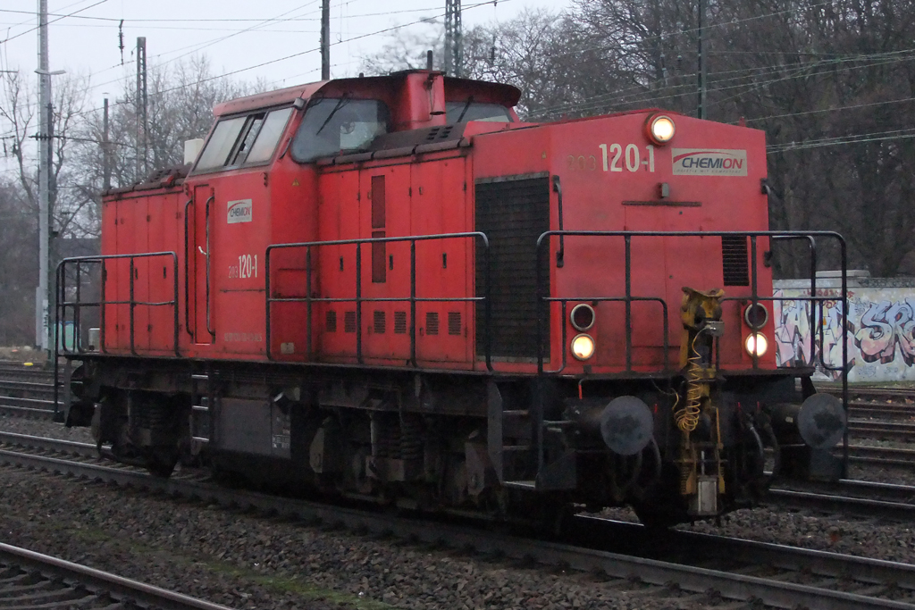 203 120-1 in Kln-West 5.1.2013