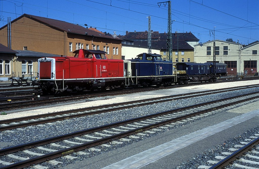  212 034 + 212 286  Wrzburg  01.06.94