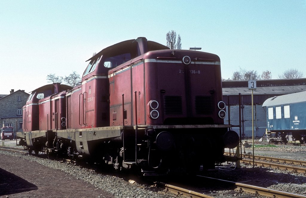  212 036 + 212 060  Alzey  21.04.84