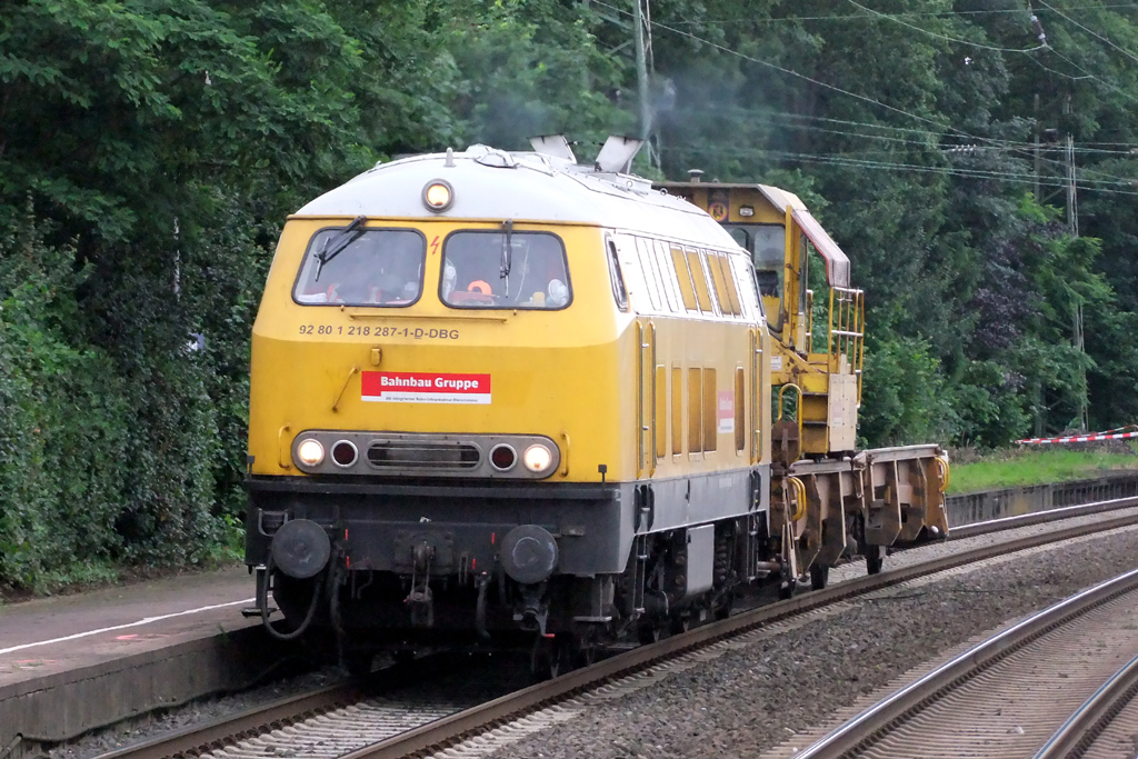 218 287-1 in Castrop-Rauxel 22.6.2012 