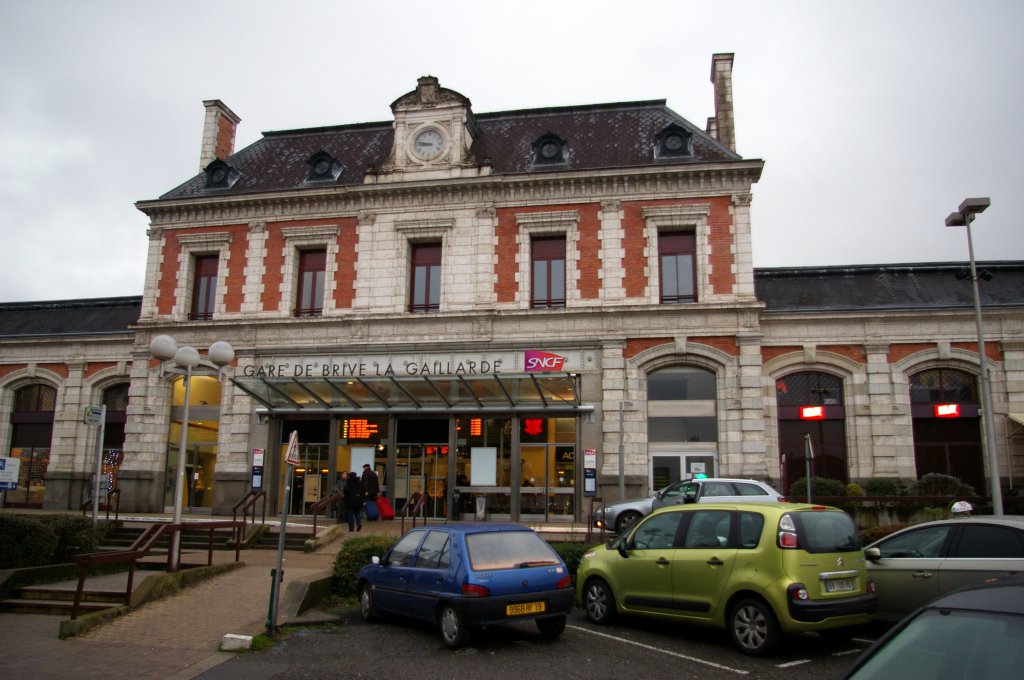 22.12.2011, Bahnhof Brive-la-Gaillarde, Auenansicht