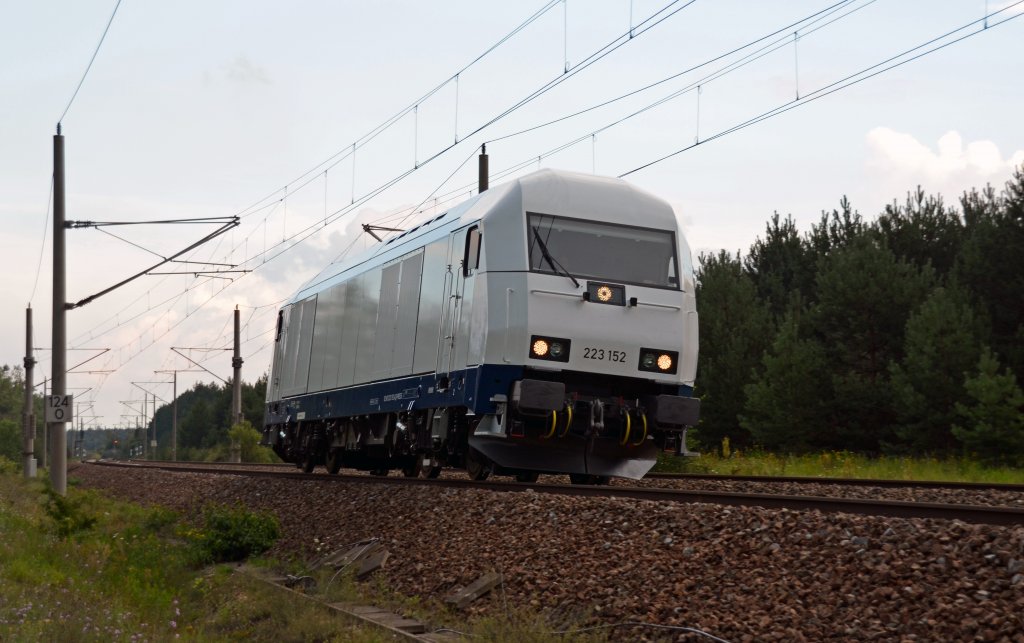 223 152 durchfuhr am 05.08.11 Muldenstein Richtung Bitterfeld.