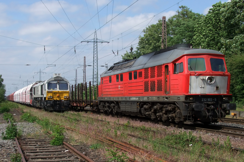 232 903-5 in Ratingen-Lintorf 18.5.2011