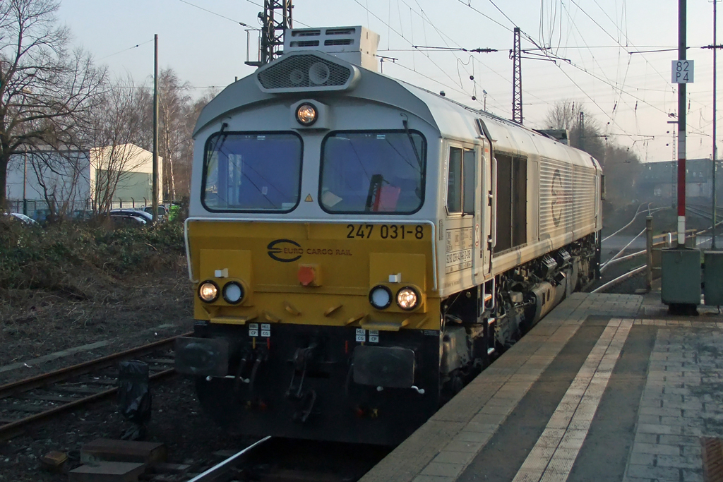 247 031-8 in Recklinghausen-Sd 2.3.2011 