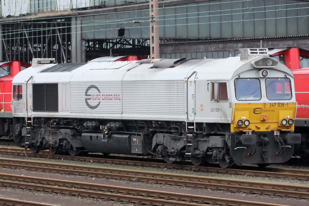 247 039-1 in Wanne-Eickel 22.12.2012