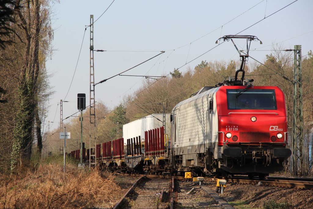 28.03.2012_Kln-Dnnwald_CB-Rail E 37519_(Fotostandpunkt ffentlich zugnglich)