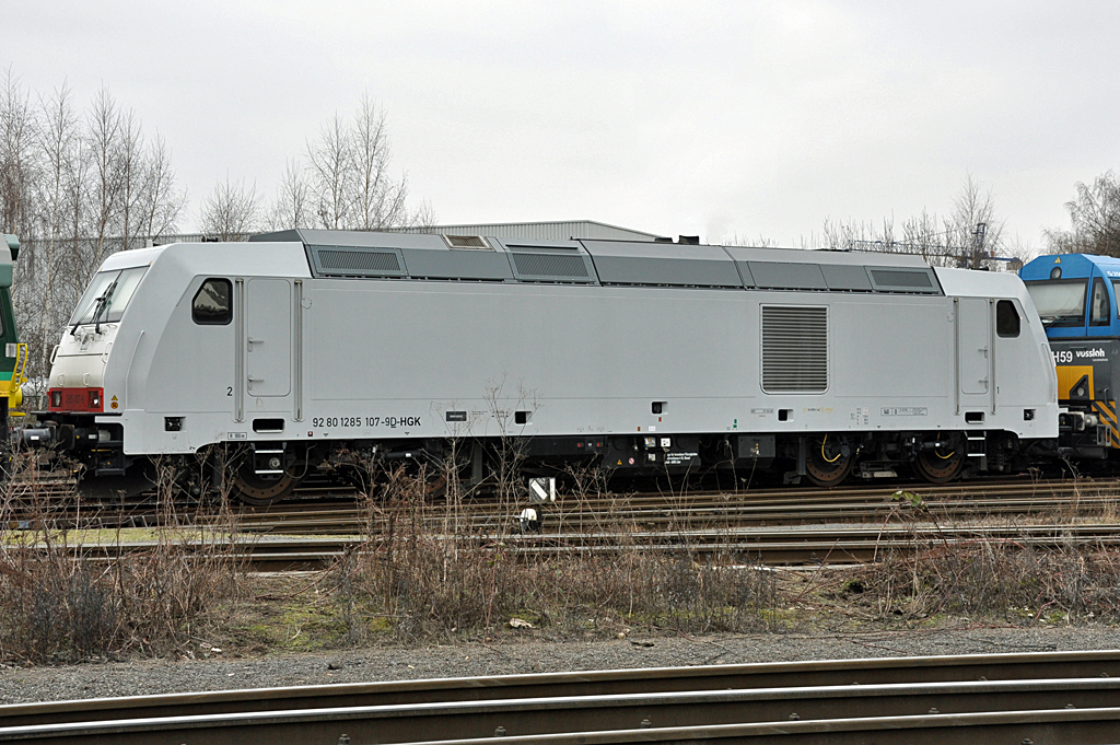 285 107-9 der HGK in Brhl-Vochem - 12.02.2013