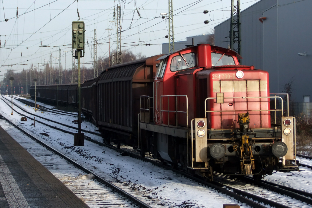 294 700-0 in Recklinghausen-Sd 14.12.2012