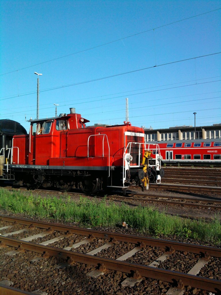  362-943 beim rangieren in Berlin Lichtenberg