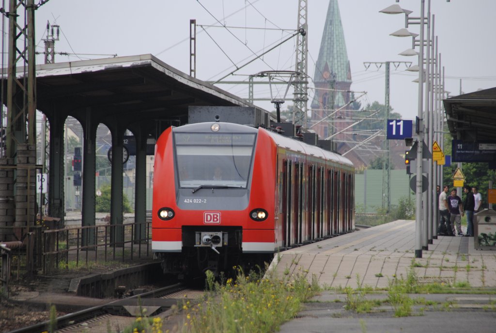 424 022-2 in Lehrte, am 12.08.2010