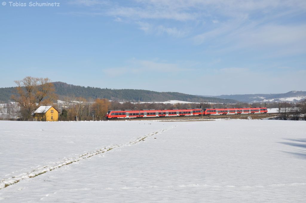  442 XXX + XXX als S39348 am 02.03.2013 bei Plling