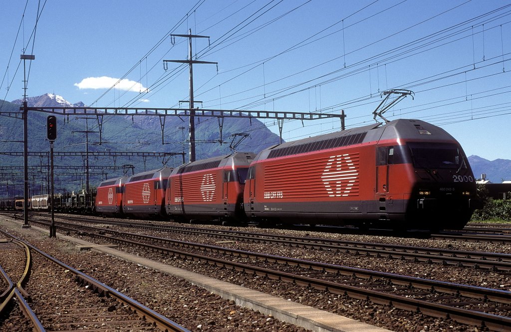 460 042 + 075 + 092 + 071  Giubiasco  01.05.97