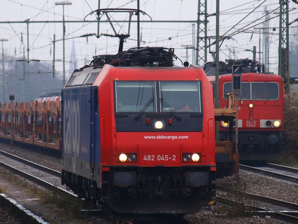 482 045-2 rangiert in Aachen West