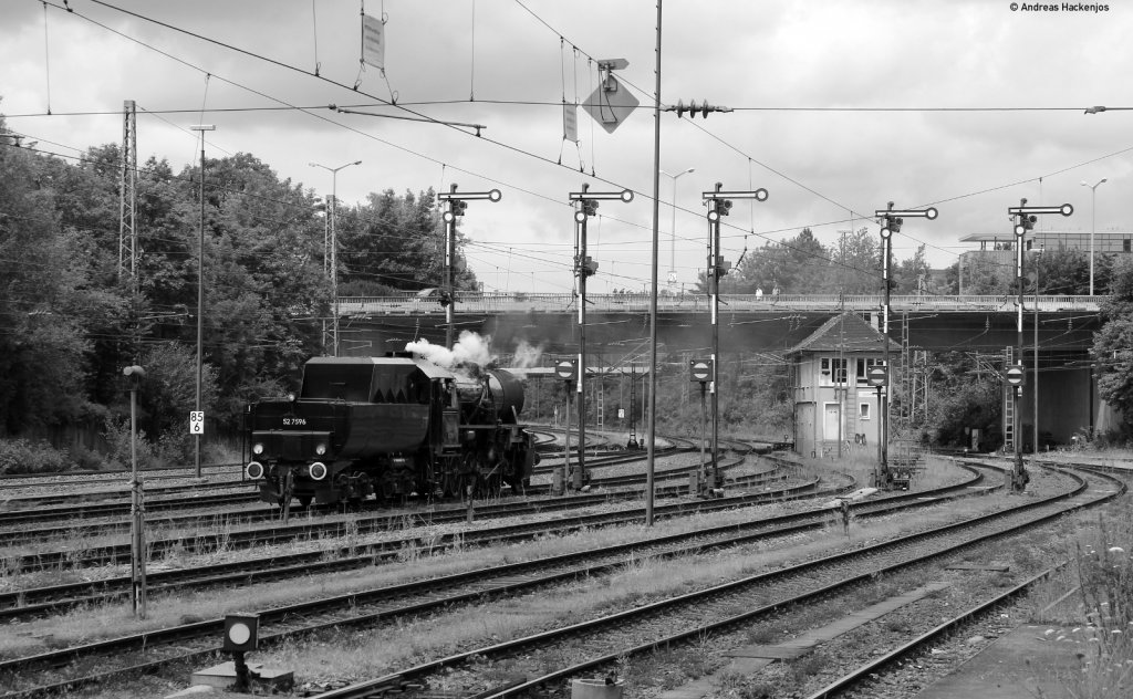 52 7596 beim Umsetzen in Villingen 24.7.11