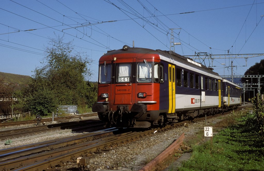 540 026  Eglisau  09.09.99