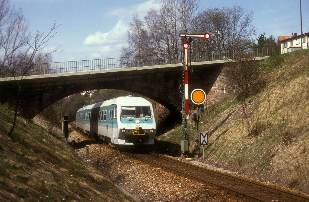 610 504  Baiersbronn  24.04.92  ( Testfahrt )