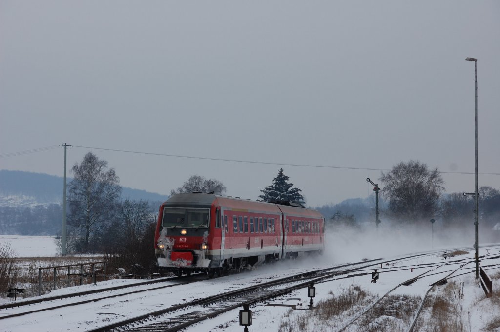 610 512 / 610 012 am 21.12.2009 in Luitpoldhtte