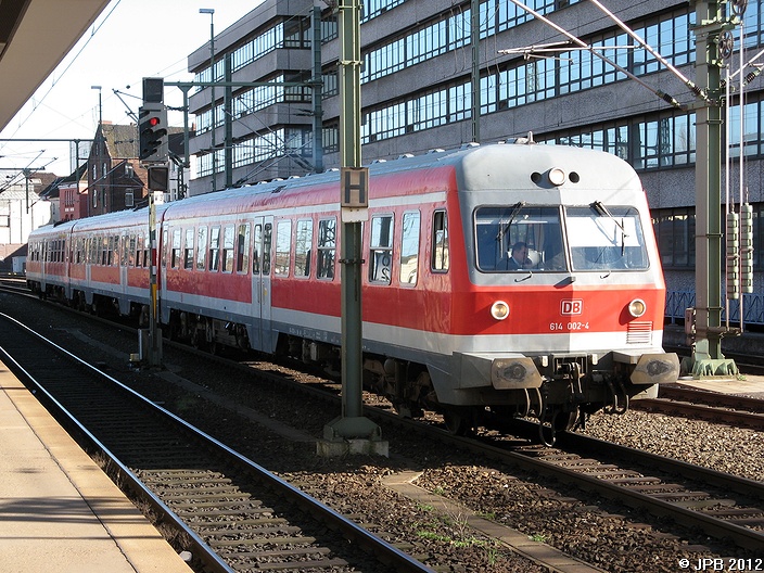 614 002-4 in Hannover Hbf am 04.04.2007