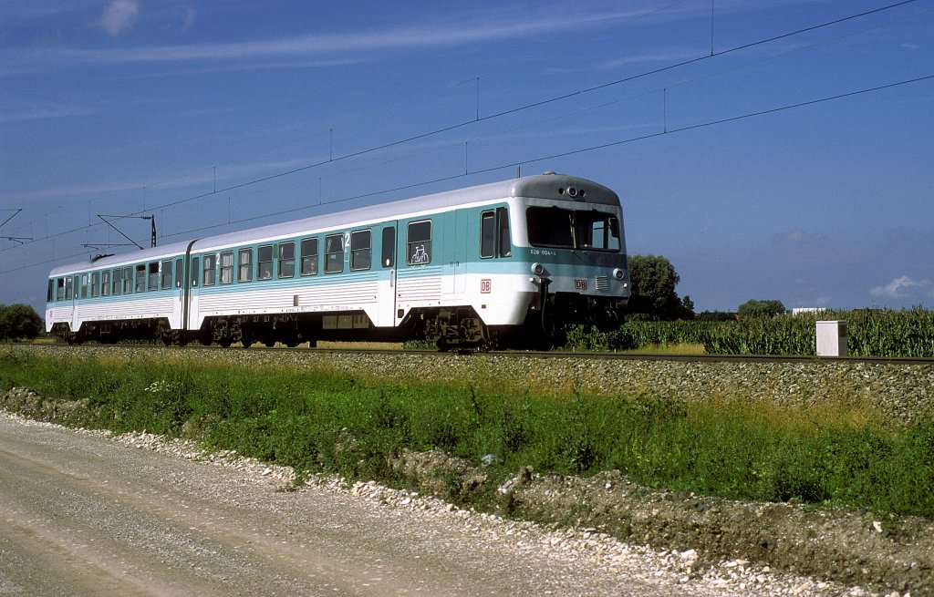 628 004  bei Augsburg - Hochzoll  17.07.98