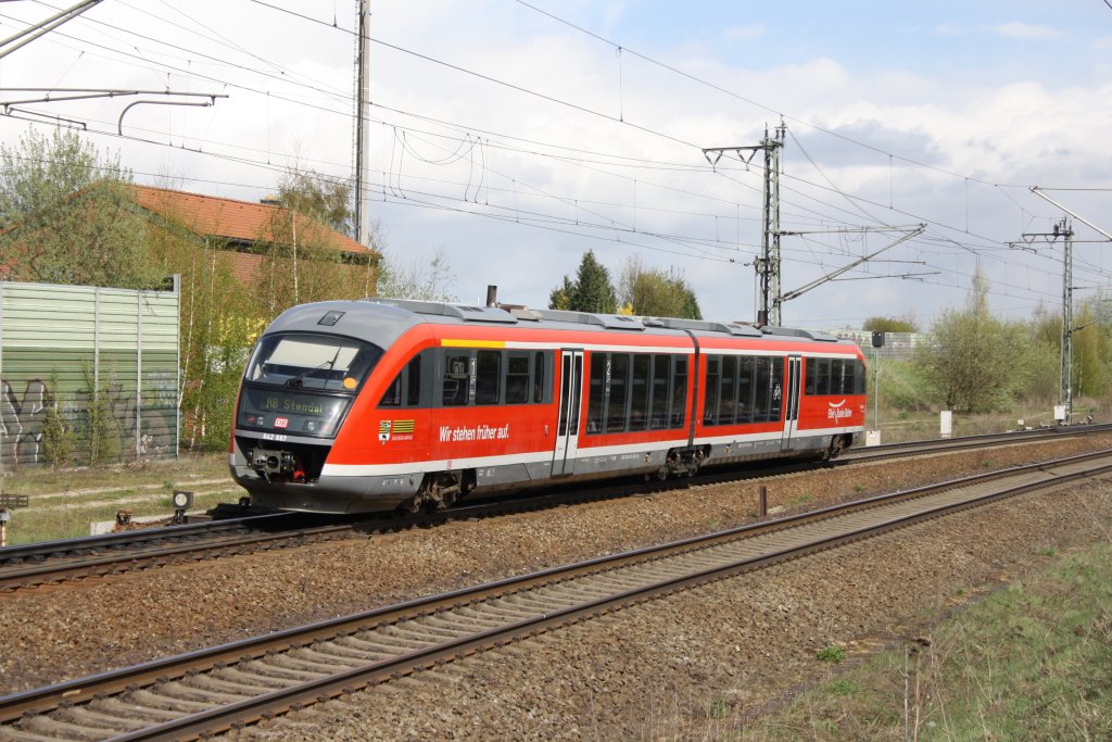 642 667 als RB in Braunschweig Weddel am 24.04.2010