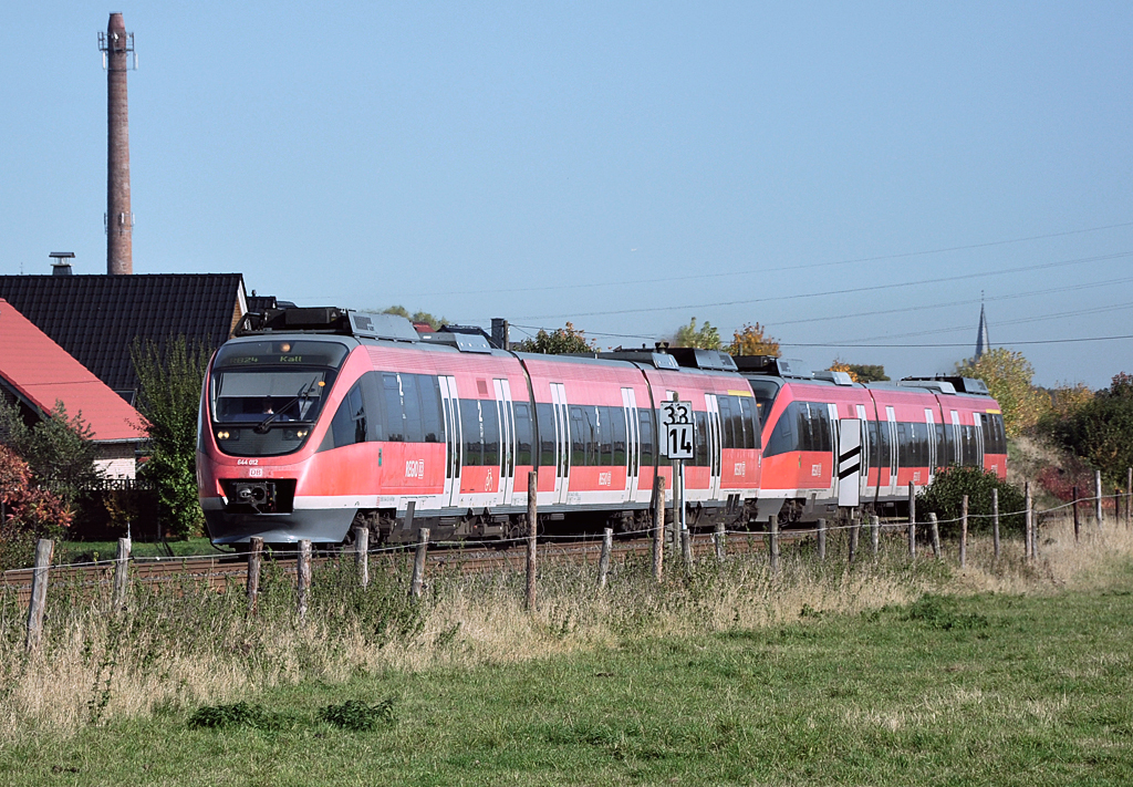 644 012 RB24 nach Kall bei Eu-Euenheim - 22.10.2012