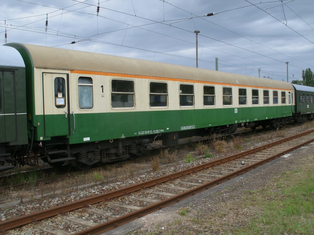 Ame 56 80 10-41 202-7,am 09.Juli 2011,abgestellt in Bergen/Rgen.