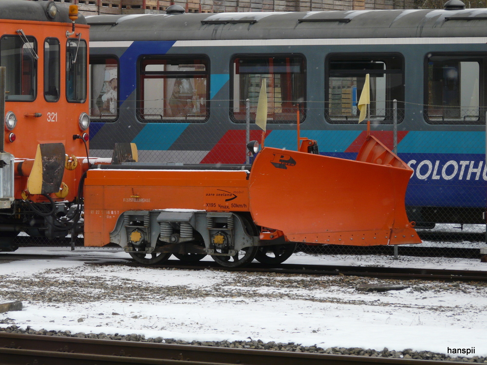 asm - Schneepflug X 195 in Langenthal am 24.02.2013