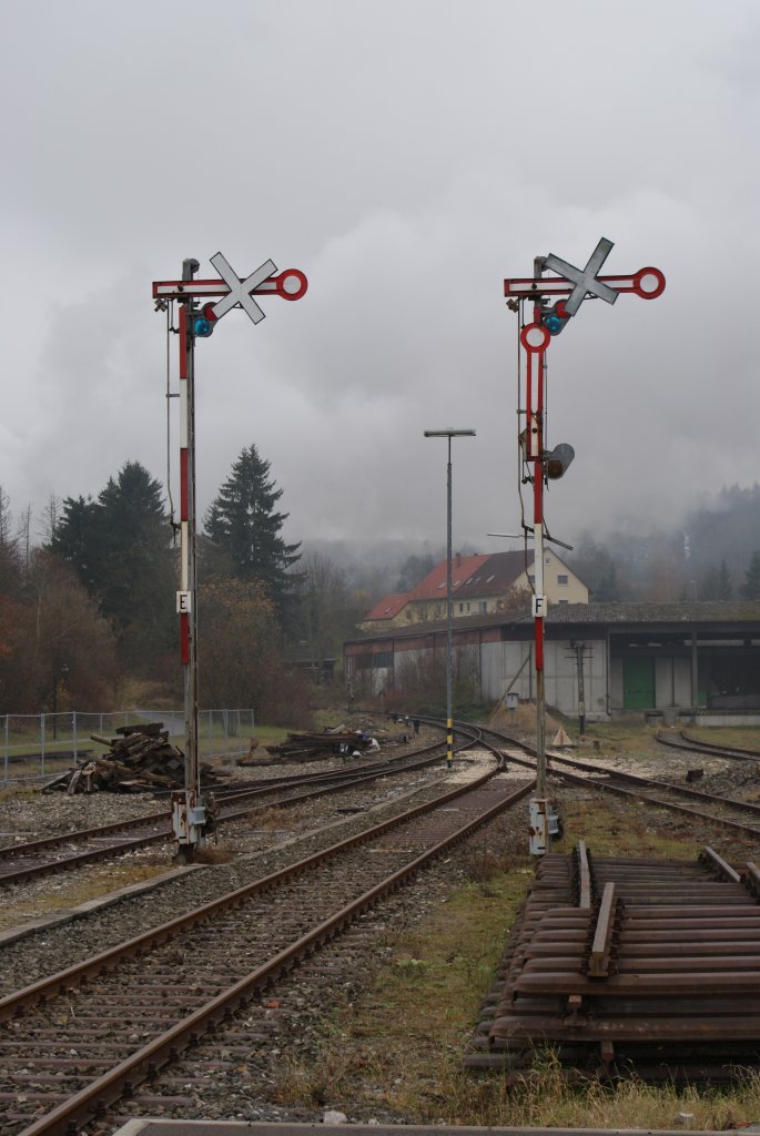 Bahnhof Mnsingen am 08.11.2009