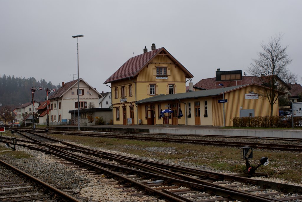 Bahnhof Mnsingen am 08.11.2009