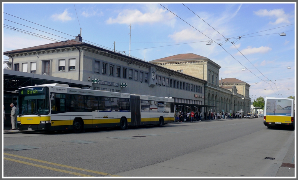 Bahnhof Schaffhausen., (03.09.2010)