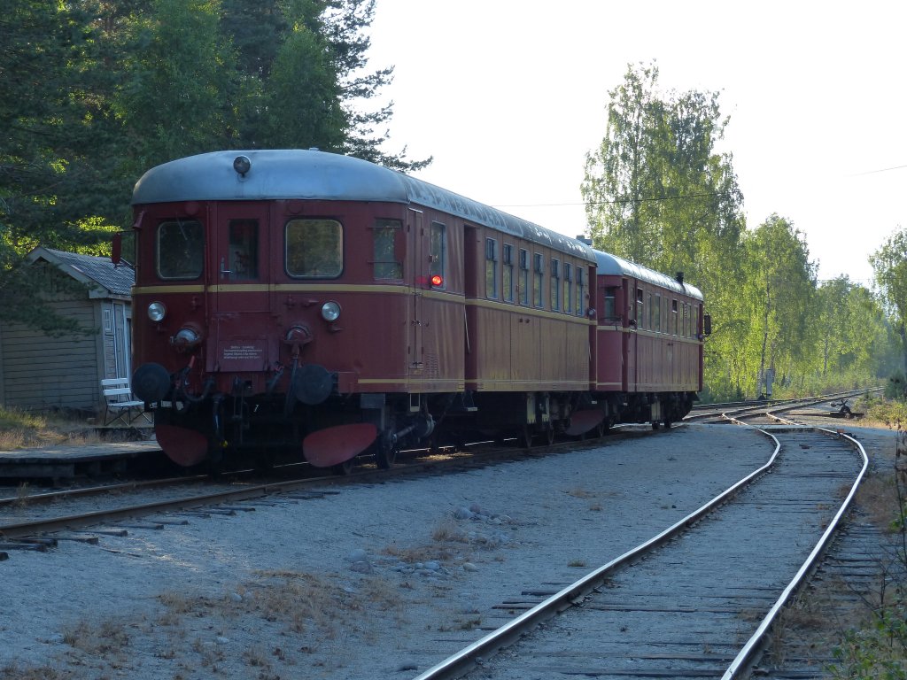 Beiwagen 18775 der Krderenbahn am 21.07.2013 in Kloftefoss.