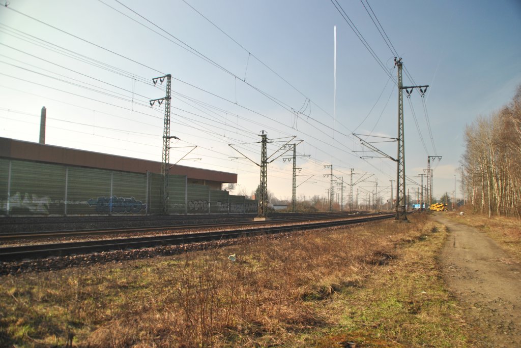 Blick in die Westgruppe in Lehrte am einen Feburatag am 09.02.2011.