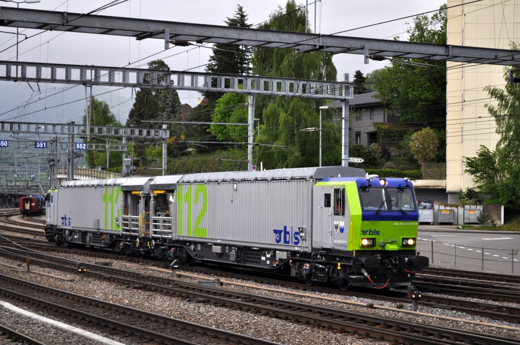 BLS-Rettungszug in Spiez am 13.05.2010