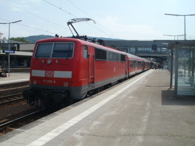 BR 111 in Heidelberg 05.06.2011