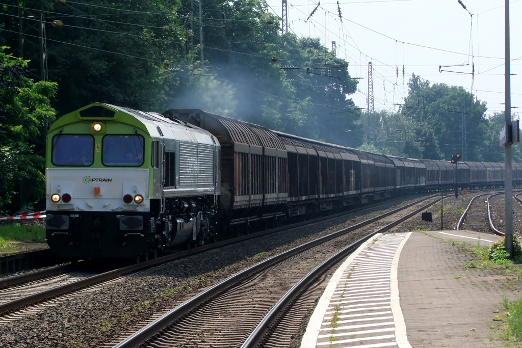 Captrain Class66 in Castrop-Rauxel 26.6.2012