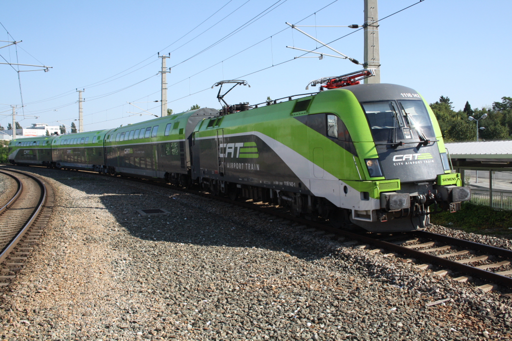 City Airport Train 1116 142 am 26.08.2011 in Wien Schwechat