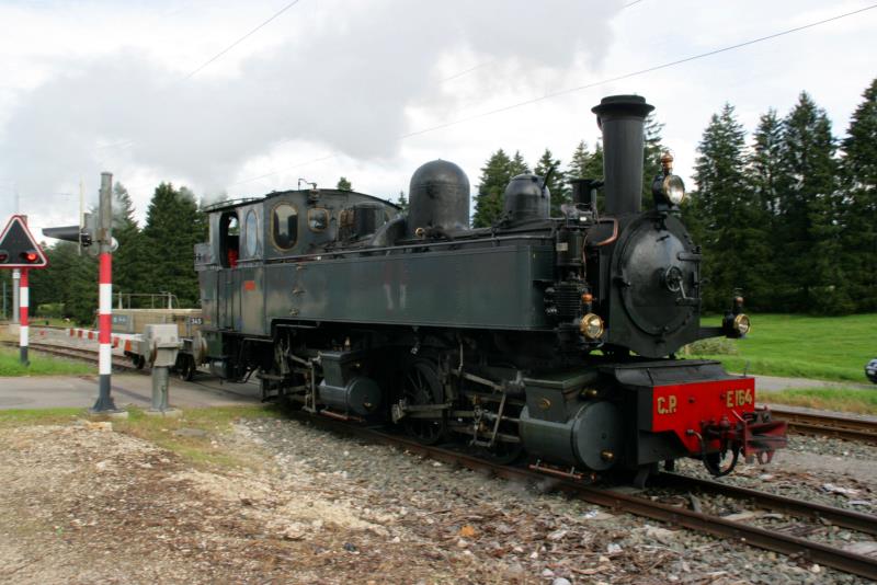 C.P. E 164 beim rangieren in Pr-Petitjean; 29.08.2010