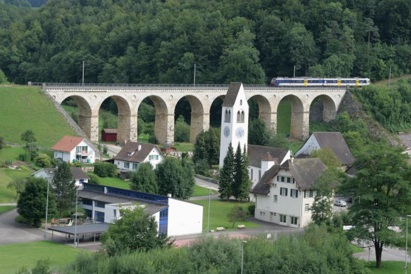 Das Rumlinger-Viadukt; 13.08.2010