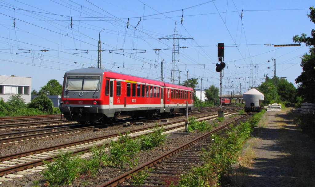 DB 928 493 als RB 23319 von Trkismhle nach Mainz Hbf, in Mainz-Mombach; 16.07.2010