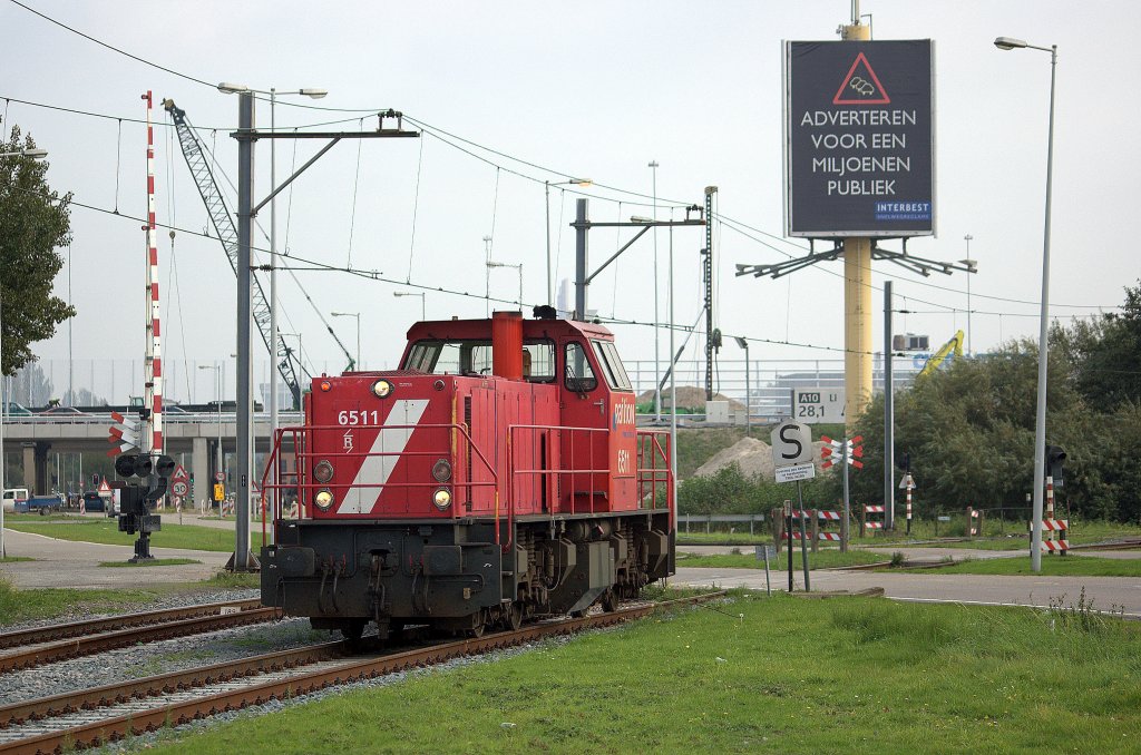 DBS 6511 in Amsterdamer Westhavens.