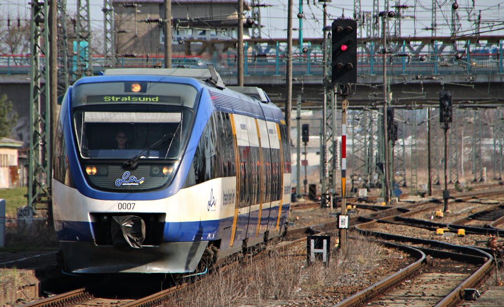 Der OLA VT 0007 in Neubrandenburg am 26.03.2012!