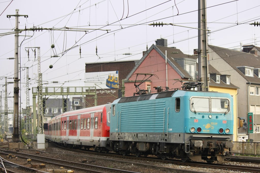Die MELEZ 143 247 fuhr am 29.04.2011 in Kln Hbf ein.