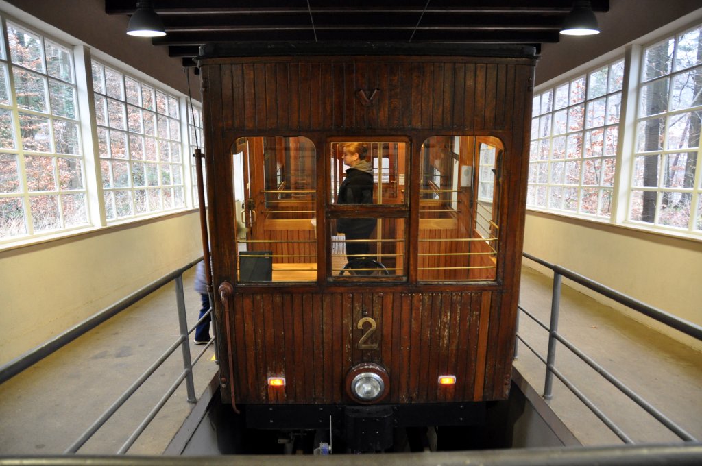 Die Stuttgarter Standseilbahn (21.01.2012)