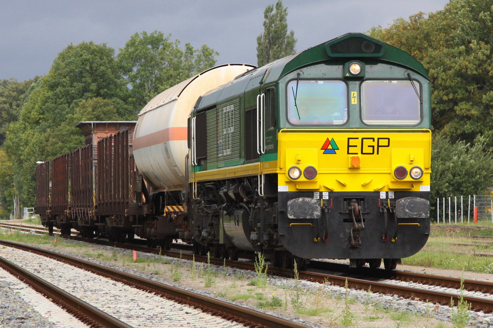 EGP ist abfahrbereit in Hagenow. 07.09.2011