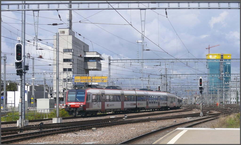 Ein Glarner Sprinter erreicht Zrich HB: (31.07.2010)