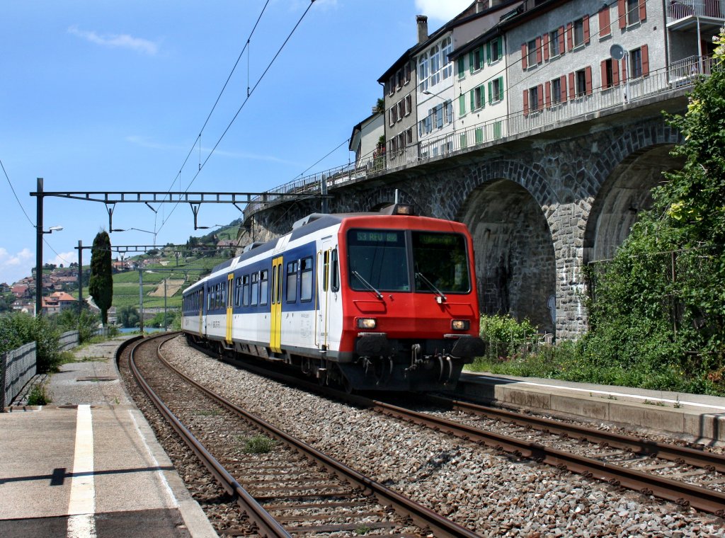 Ein NPZ am 28.06.2009 bei der Einfahrt in St. Saphorin.